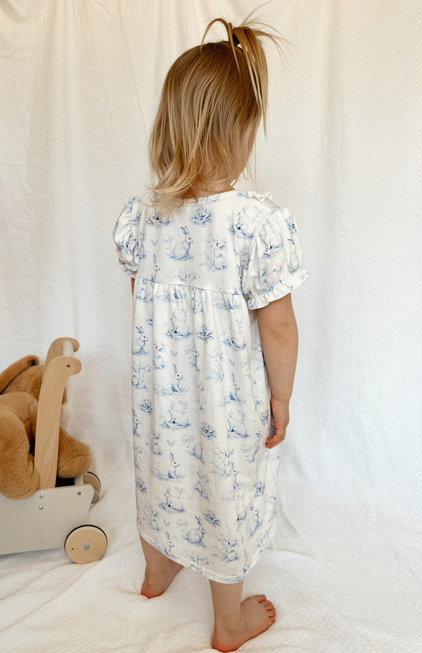 Blue Bunny Twirl Dress Preorder