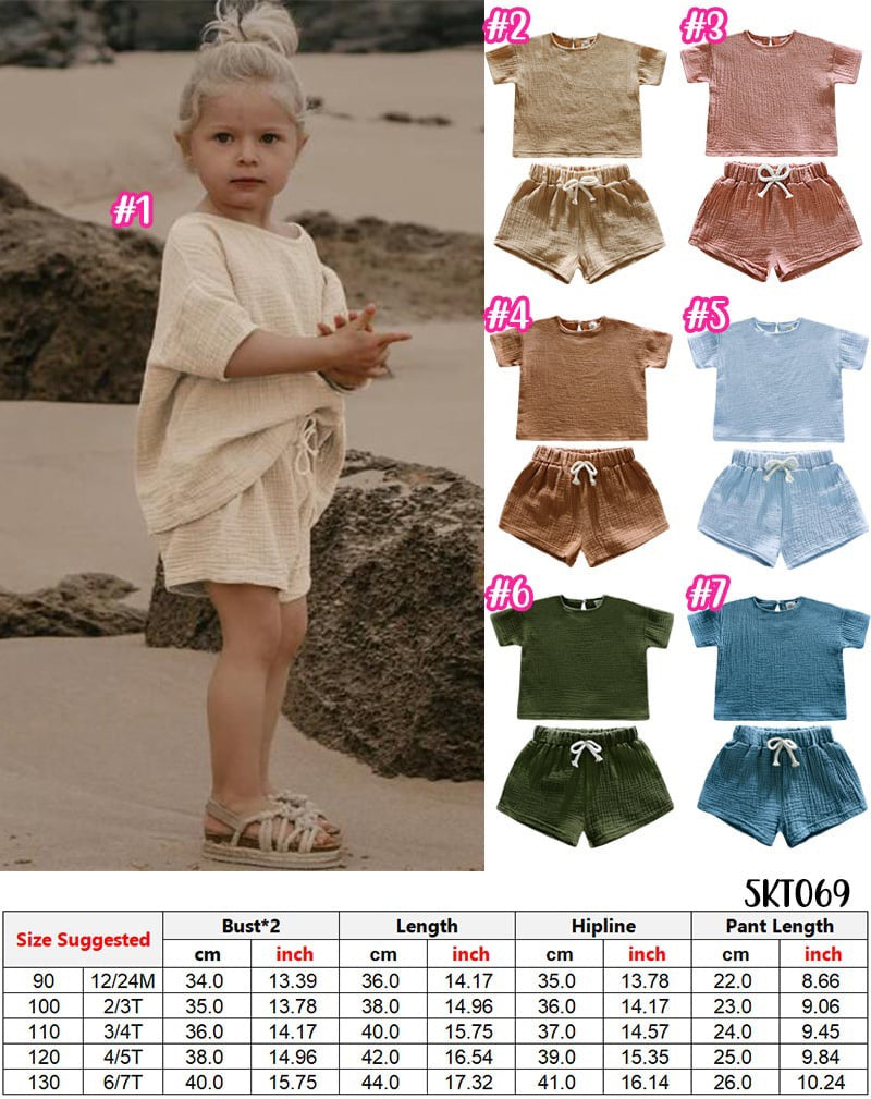 Linen Short Set