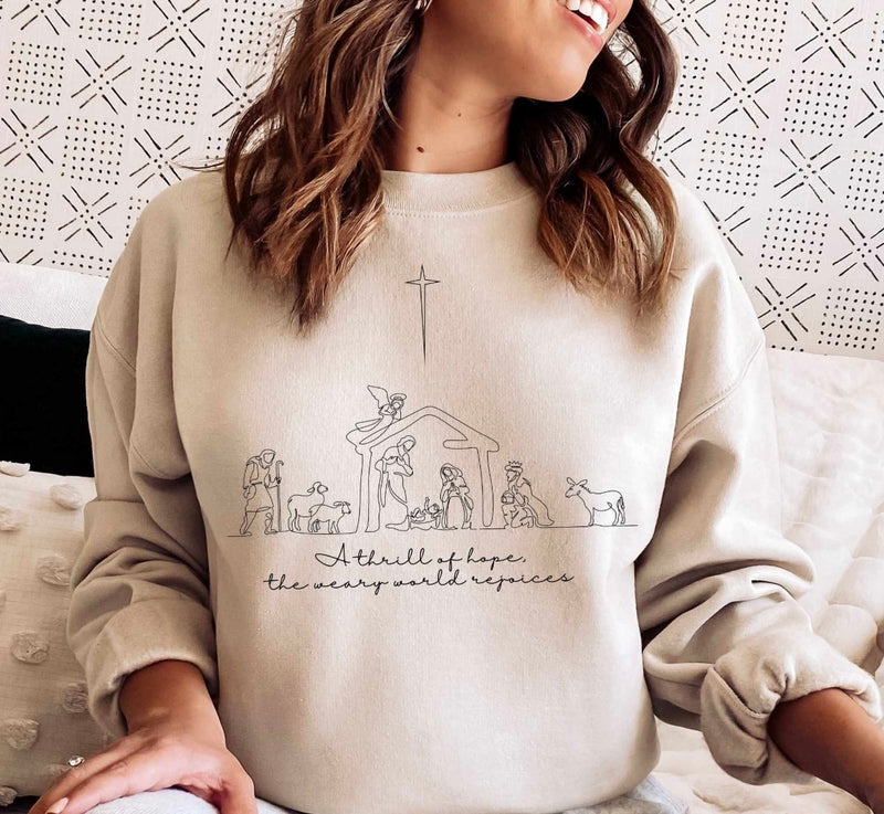 Nativity Crewneck