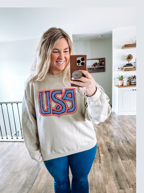 USA Crewneck Sweatshirt