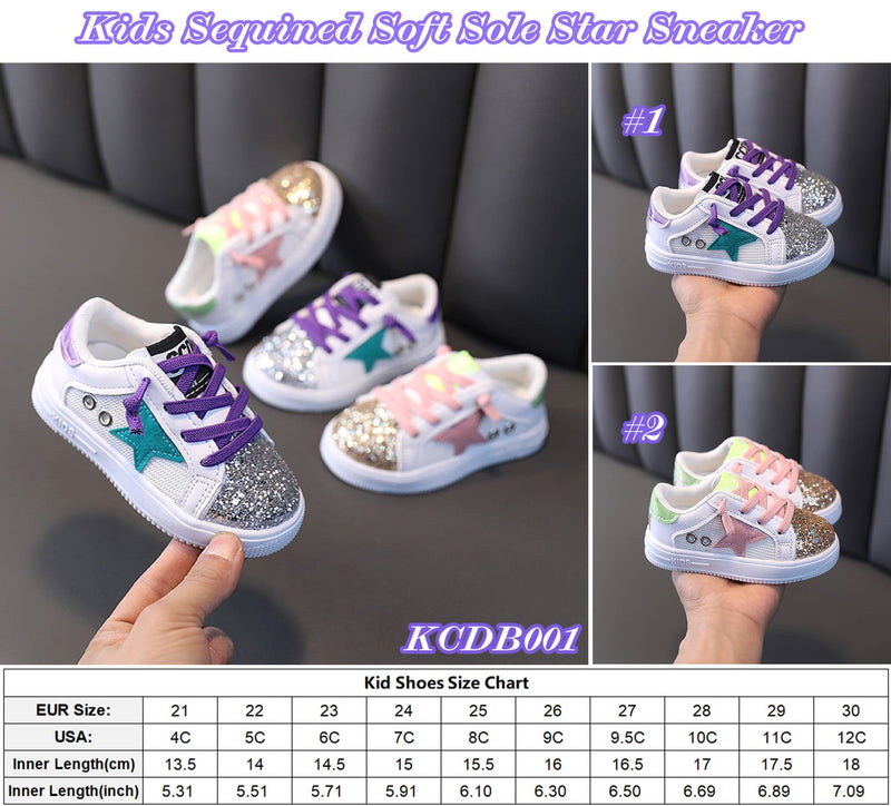 Sequin Star Sneaker Preorder