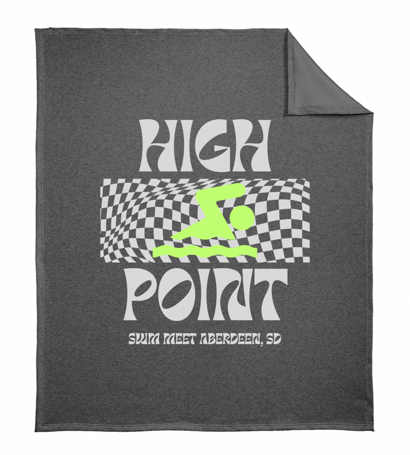 High Point Swim Meet Blanket
