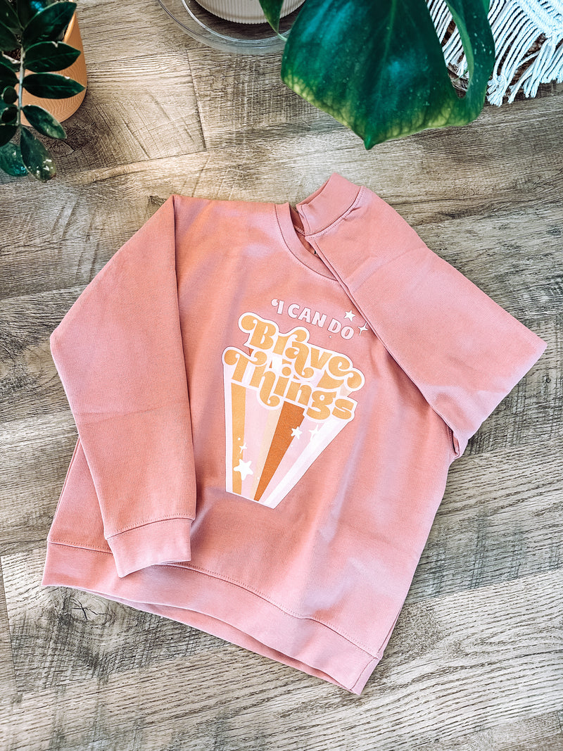 You Can Do Brave Things Crewneck Preorder