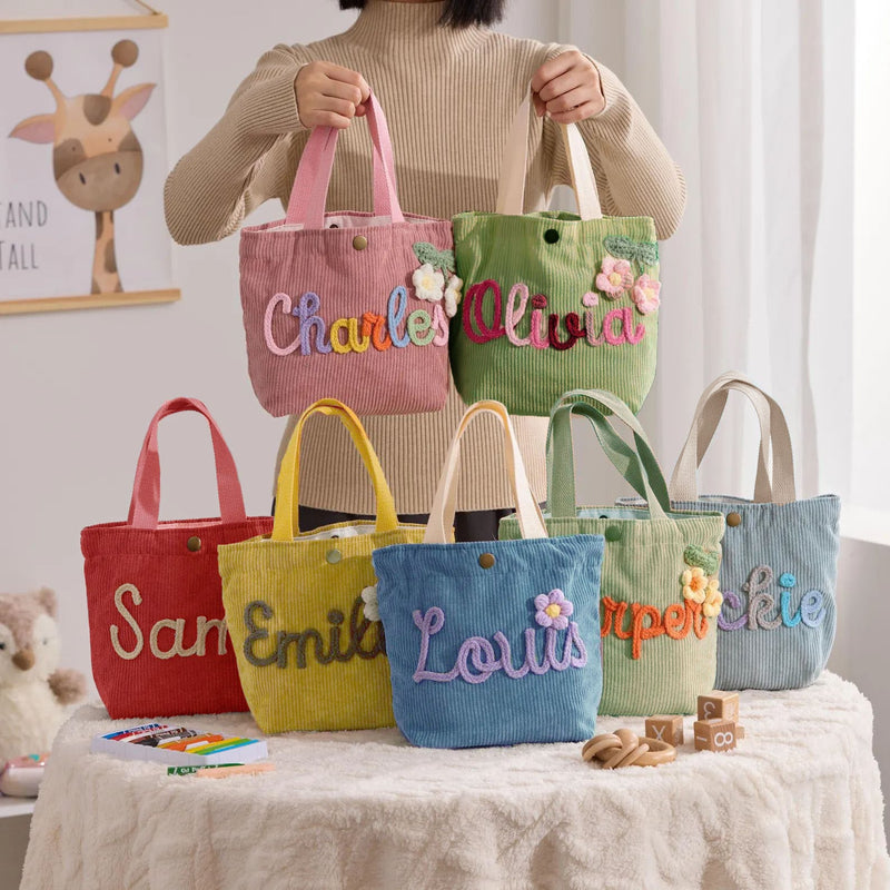 Embroidered Custom Name Handbag Preorder