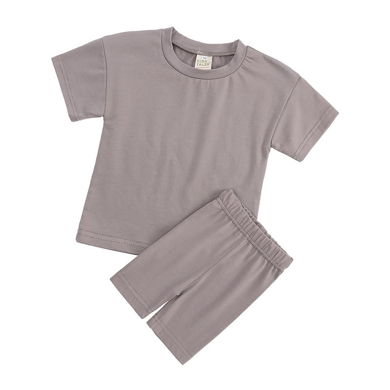 Solid Biker Short Sets Preorder
