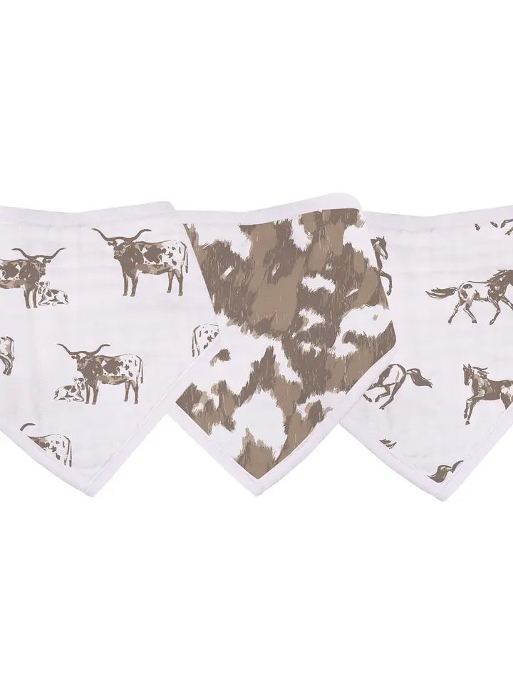 Bandana Bib Sets of 3