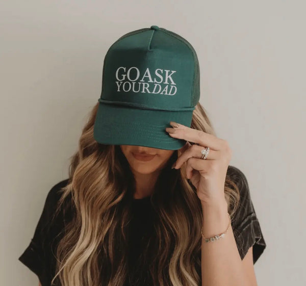 Go Ask Your Dad Trucker Hat