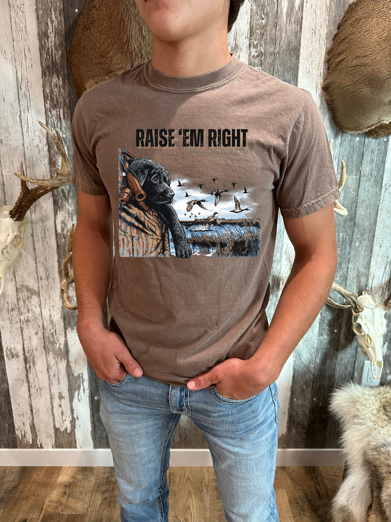 Raise ‘Em Right Graphic T