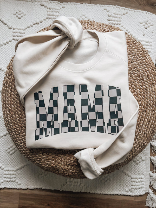Black & Grey Checker Mama