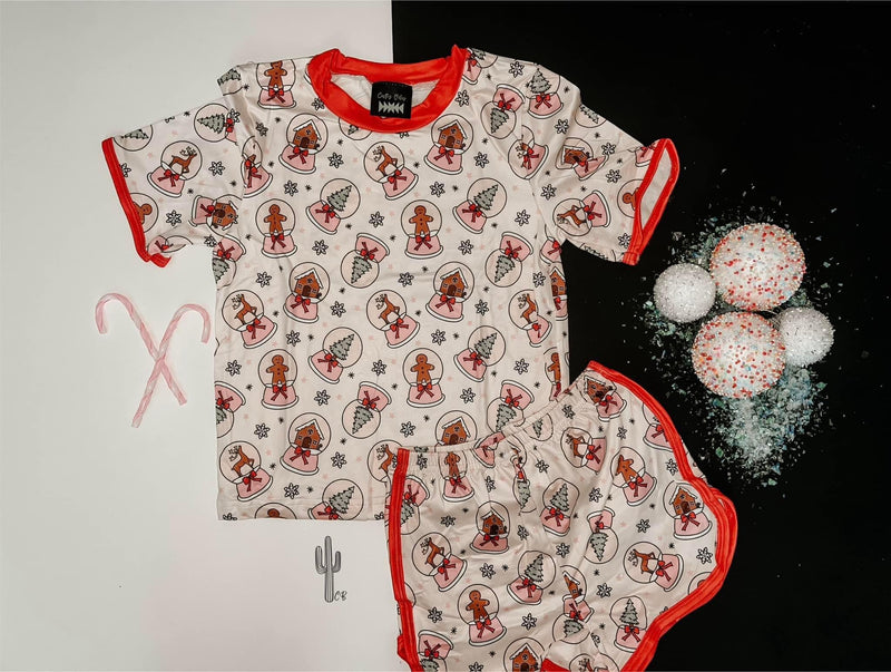 MATCHING FAMILY PJ’s CHRISTMAS PREORDER KIDS SHORT SET