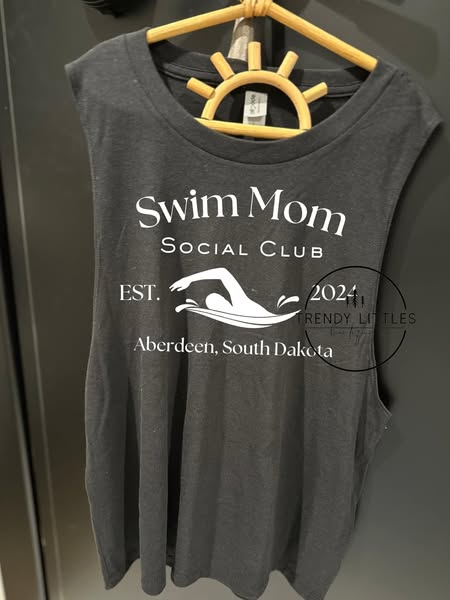 Swim Mom Social Club Tank