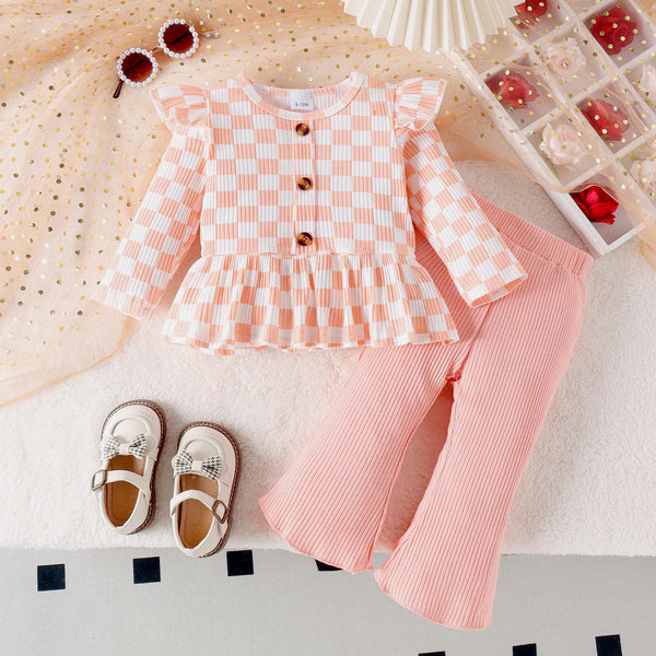 Ribbed Long Sleeve Set Preorder