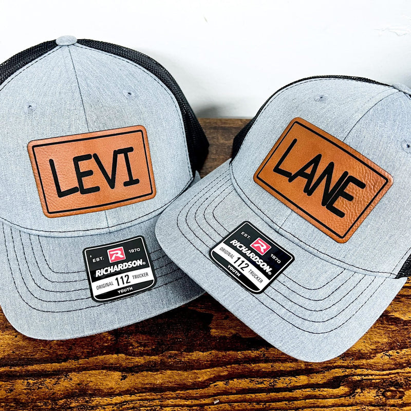 Youth Custom Hats w/ Patch Preorder