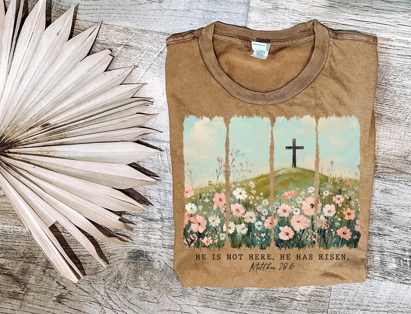 He is Not Here, He Has Risen Graphic T
