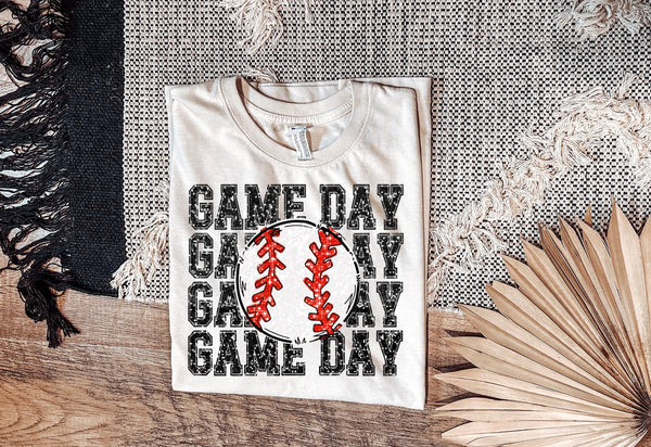 Glitter Game Day Graphic T [Adult]