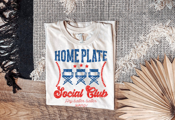 Home Plate Social Club Graphic T [Adult]