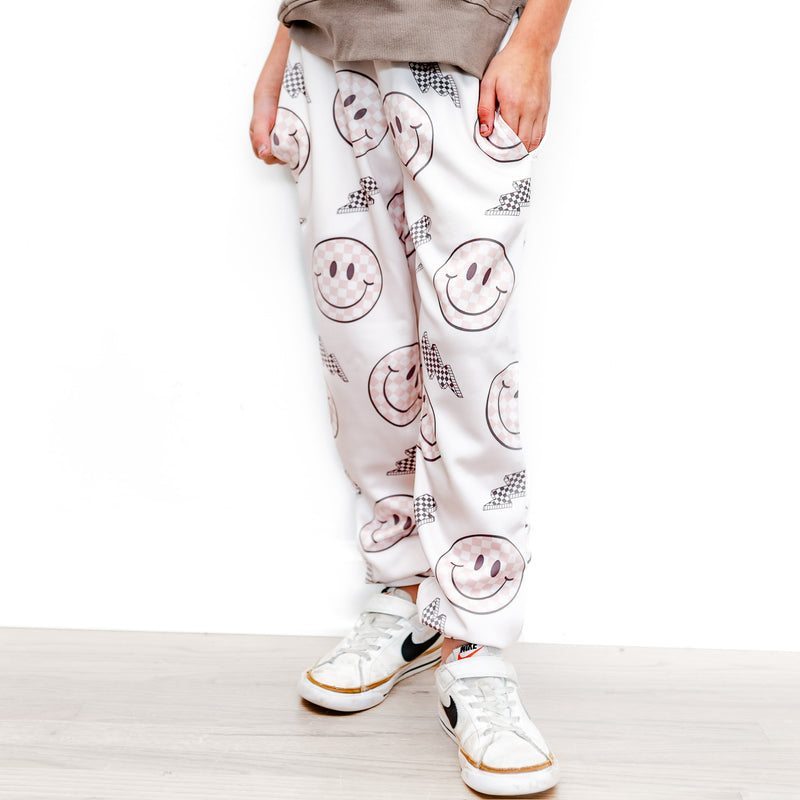 Smiley Bolt Joggers
