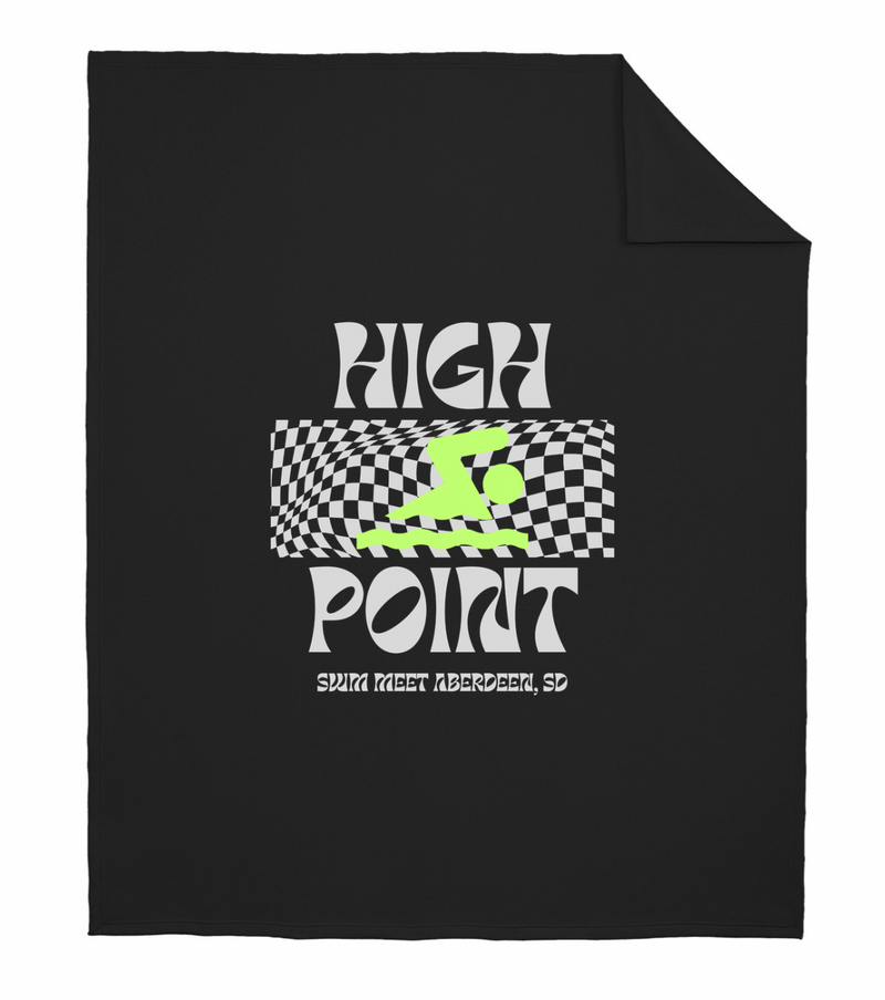 High Point Swim Meet Blanket