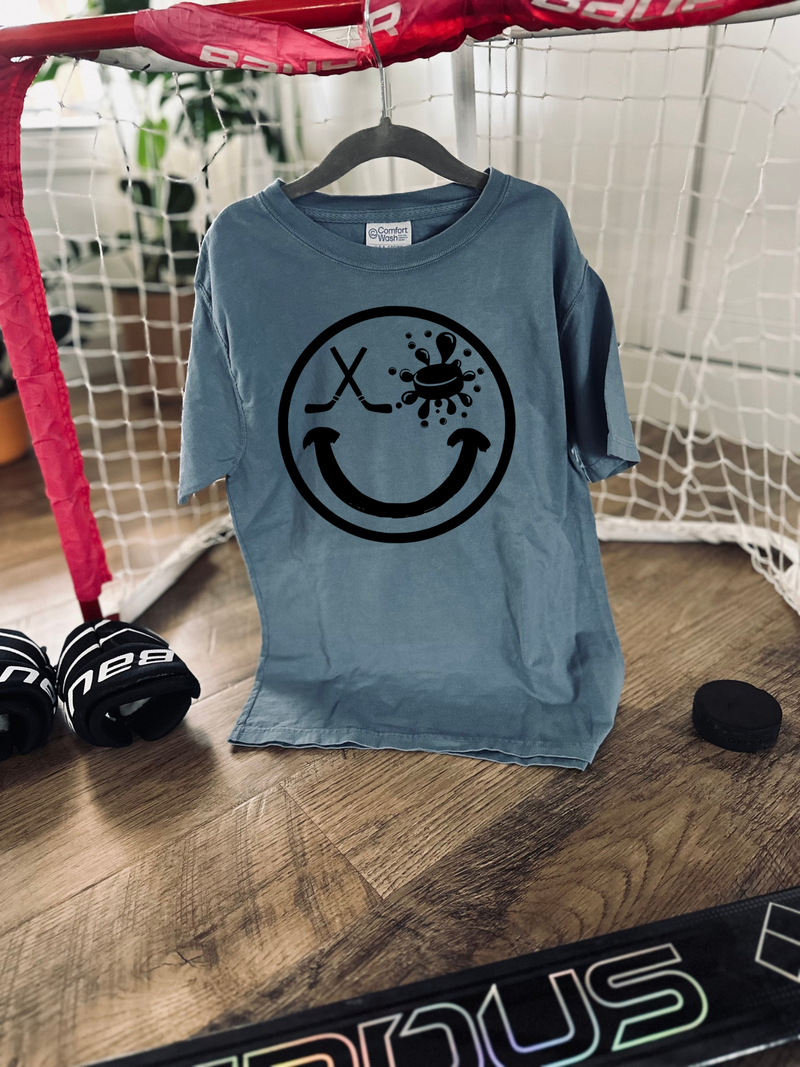 Hockey Christmas Graphic T or Onesie