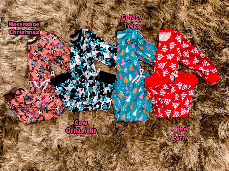 MATCHING FAMILY PJ’s CHRISTMAS PREORDER KIDS JOGGER SET