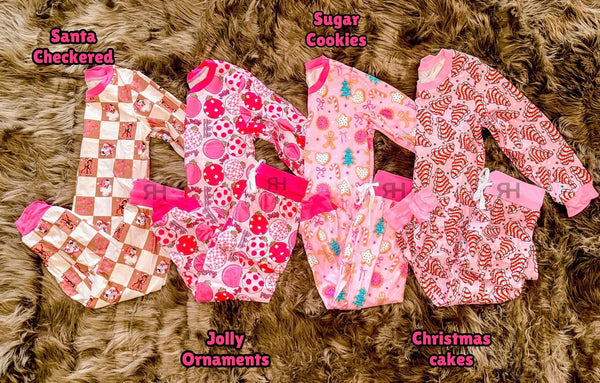 MATCHING FAMILY PJ’s CHRISTMAS PREORDER KIDS JOGGER SET