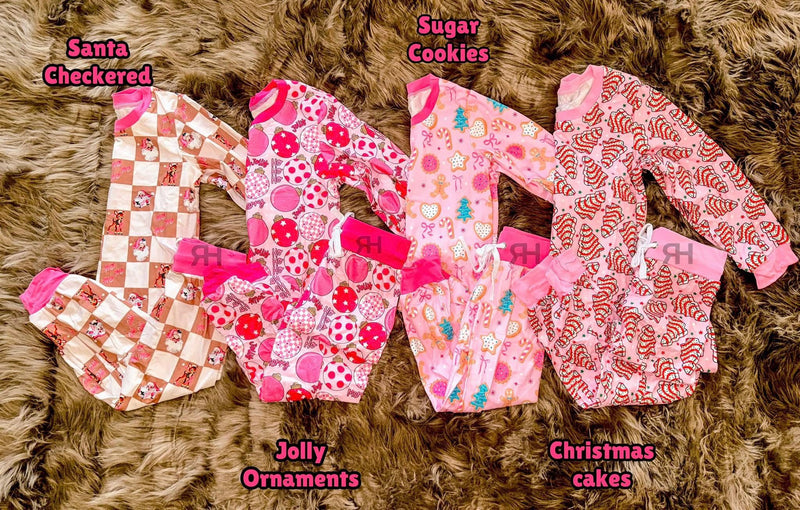 MATCHING FAMILY PJ’s CHRISTMAS PREORDER KIDS JOGGER SET
