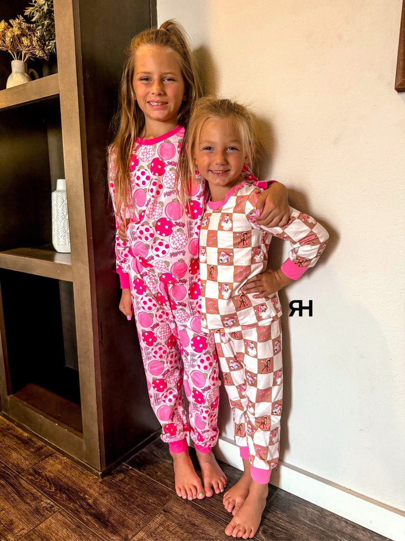 MATCHING FAMILY PJ’s CHRISTMAS PREORDER KIDS JOGGER SET