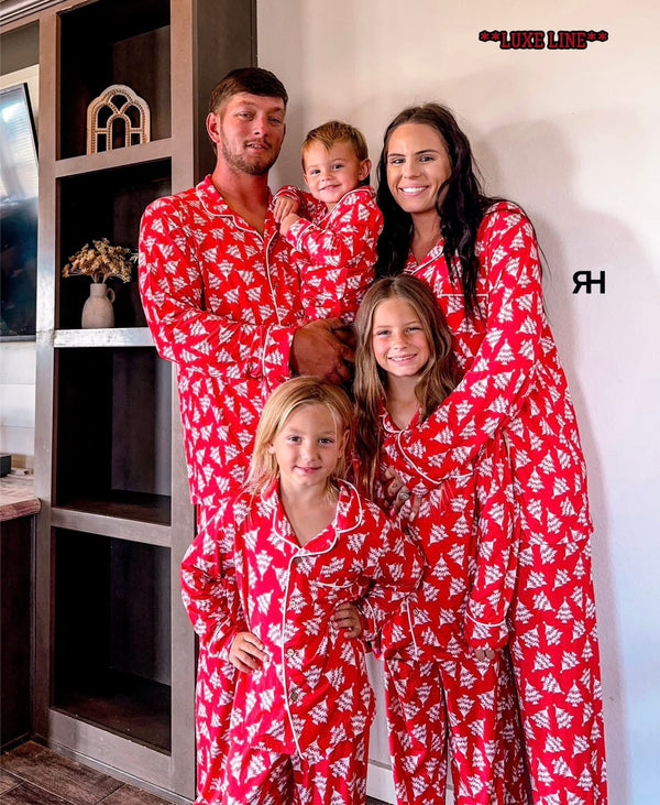 MATCHING FAMILY PJ’s CHRISTMAS PREORDER KIDS JOGGER SET