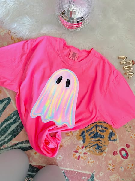 Iridescent Ghost Graphic Tee [Youth]
