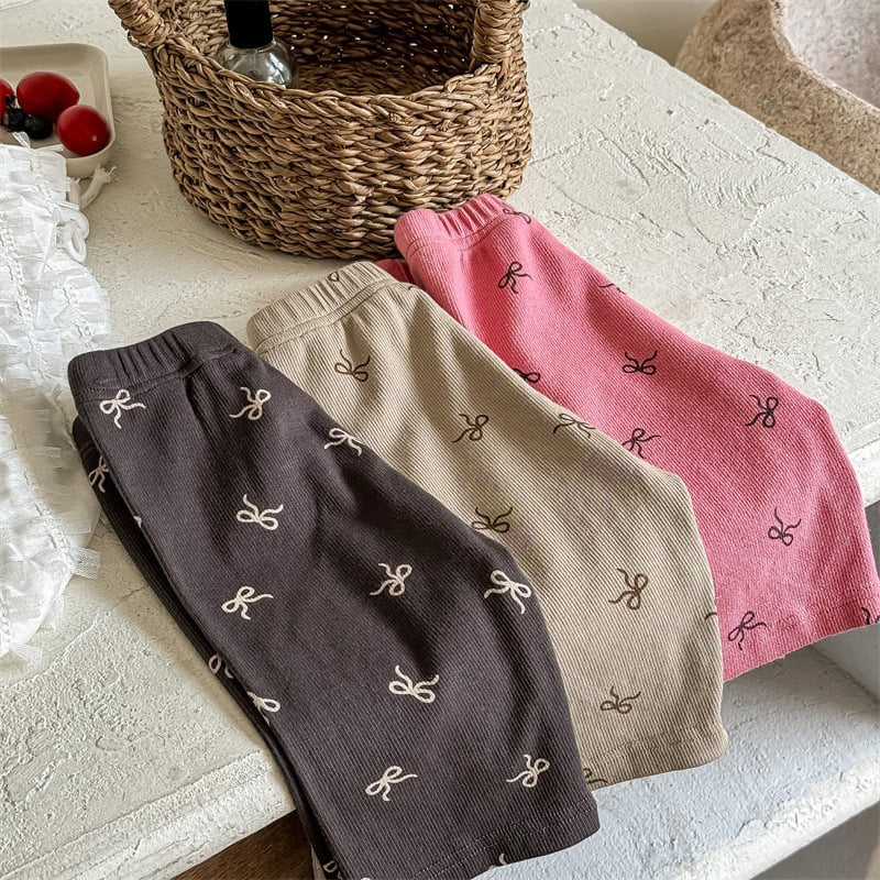 🩶🎀🤩Ribbed Bows Biker Shorts Preorder🩶🎀🤩