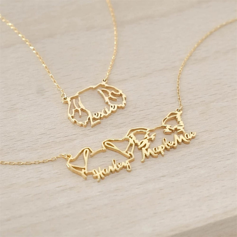 Custom Pet Necklace Preorder