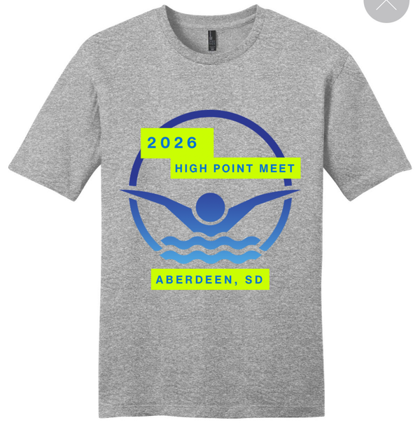 High Point Swim Meet Block Neon