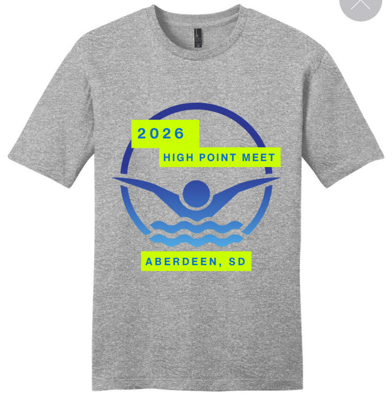 High Point Swim Meet Block Neon