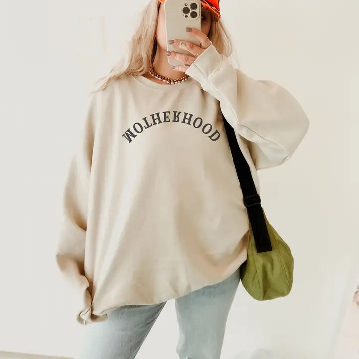 Upside Down Motherhood Crewneck