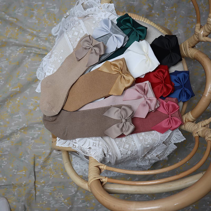 Toddler Bows Socks Preorder