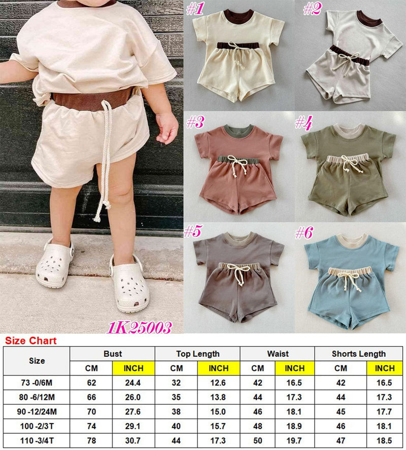 Matching Short/Shirt Sets Preorder