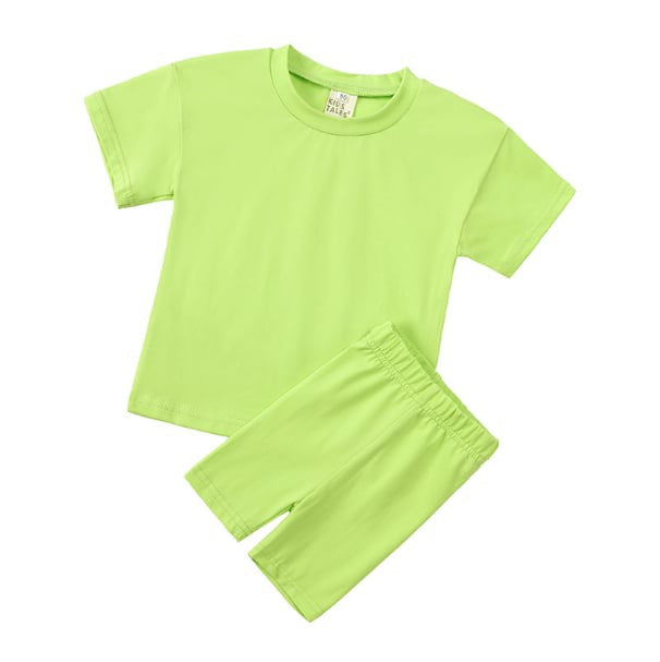 Solid Biker Short Sets Preorder