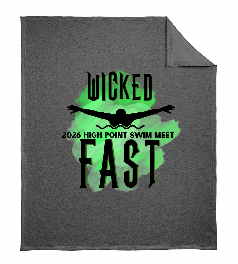 High Point Swim Meet Blanket