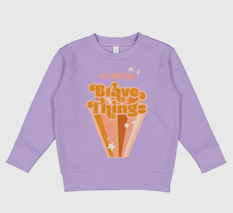 You Can Do Brave Things Crewneck Preorder