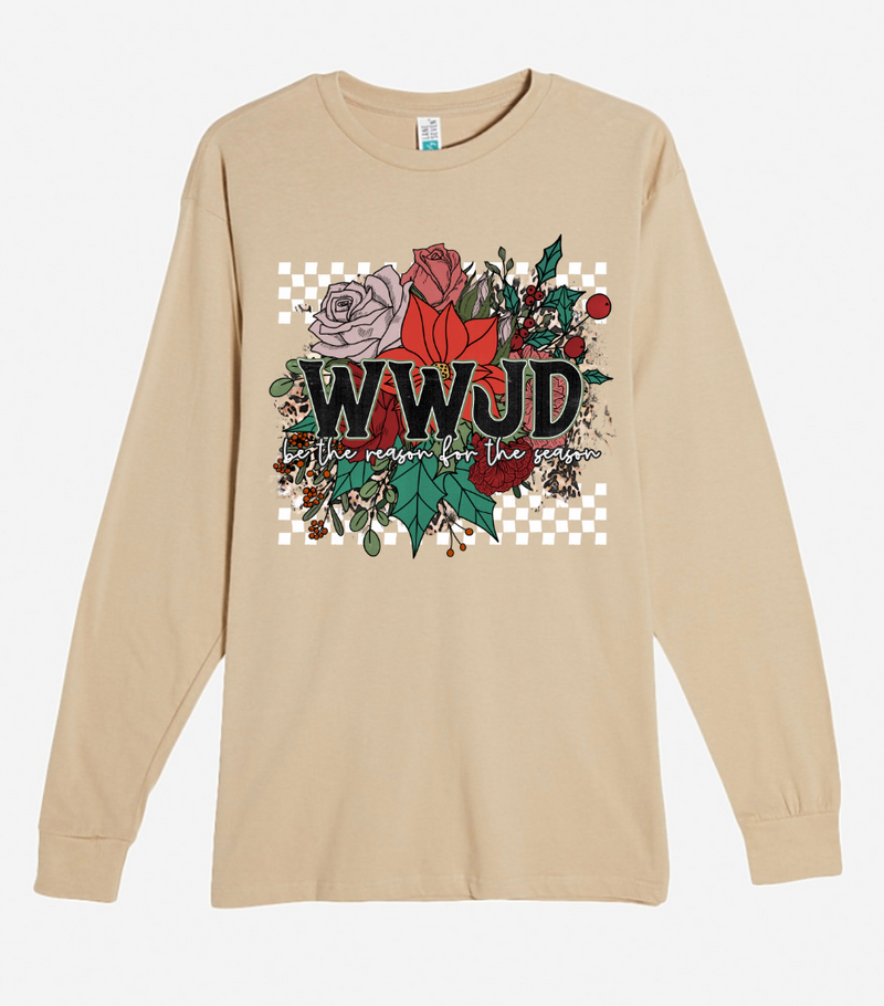 WWJD Graphic Long Sleeve T