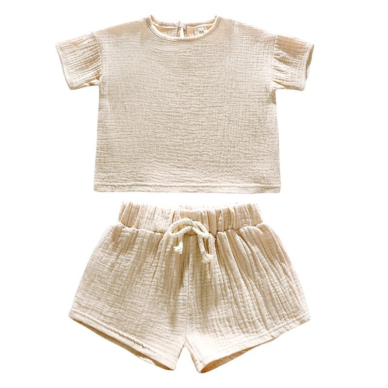 Linen Short Set