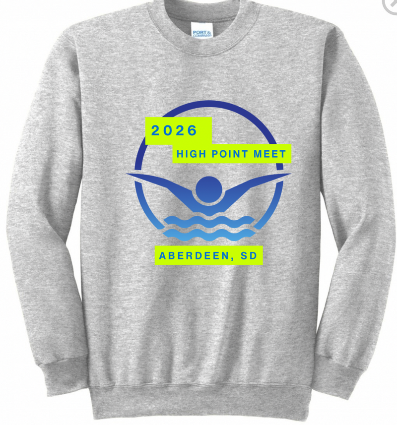 High Point Swim Meet Block Neon