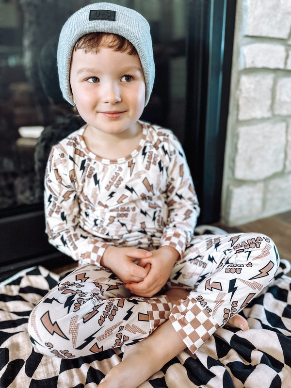 Mama’s Boy 2 pc Pajama Set Preorder