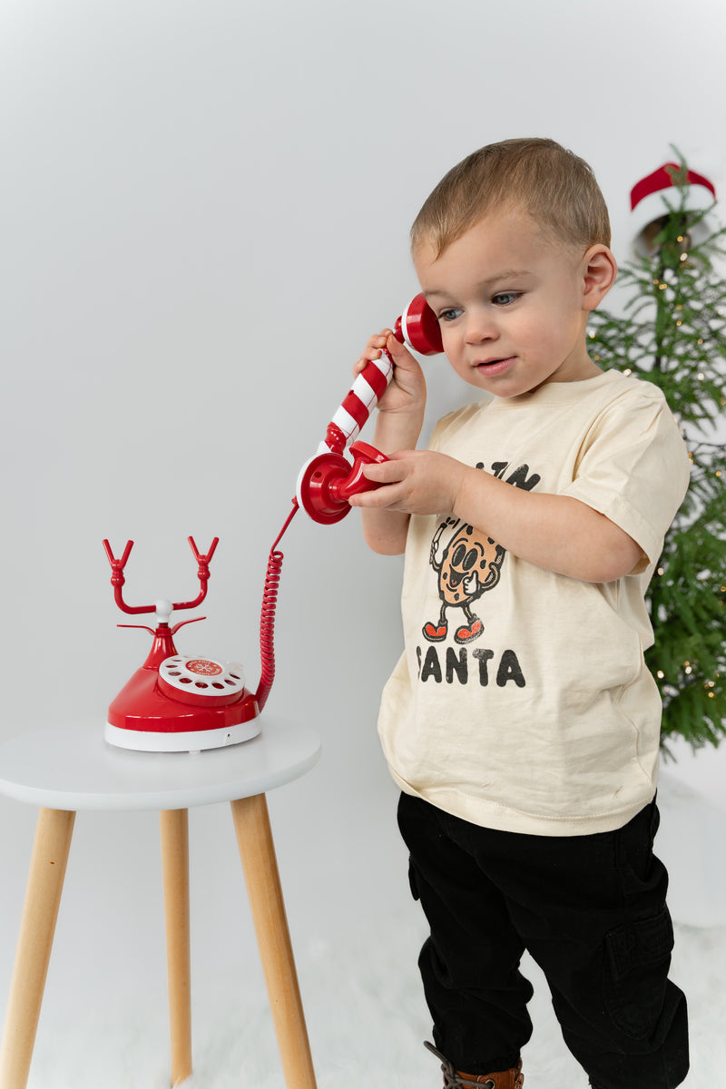 Waiting for Santa Graphic T