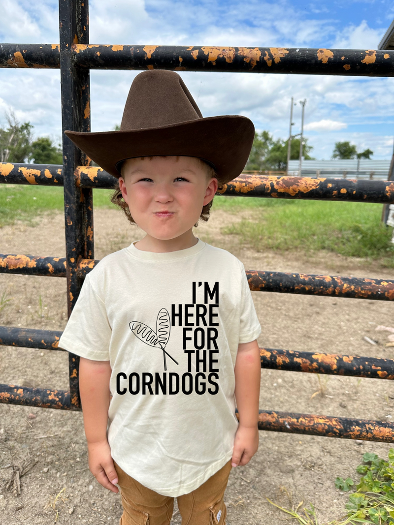 Here for the Corn Dogs T Adult