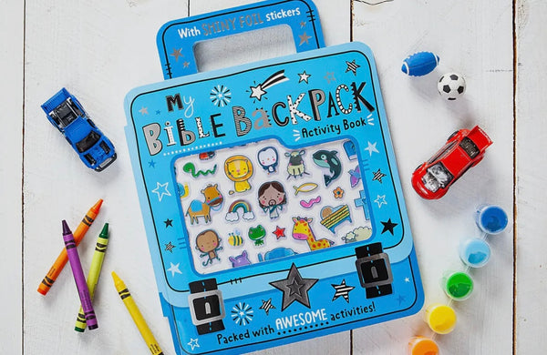 My Bible Backpack Activity Book (Boys)