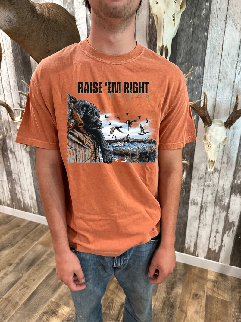 Raise ‘Em Right Graphic T