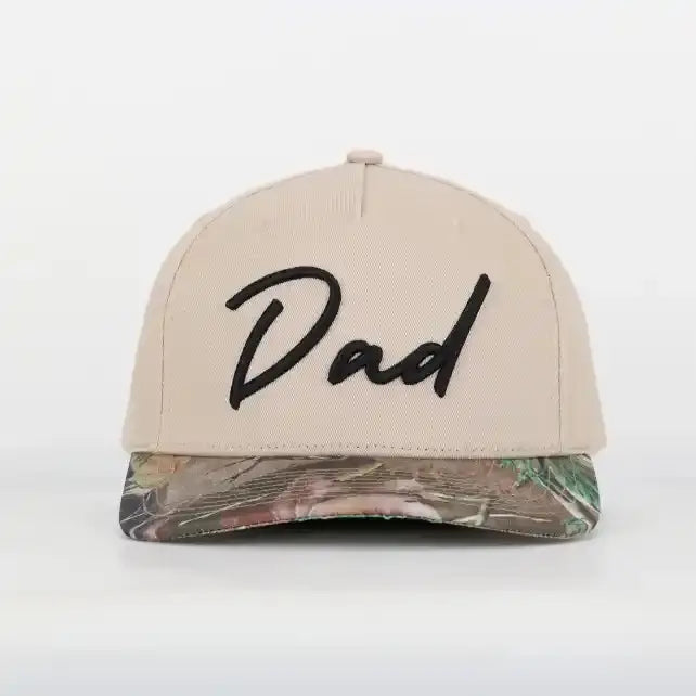 Embroidered Camo Trucker Hat