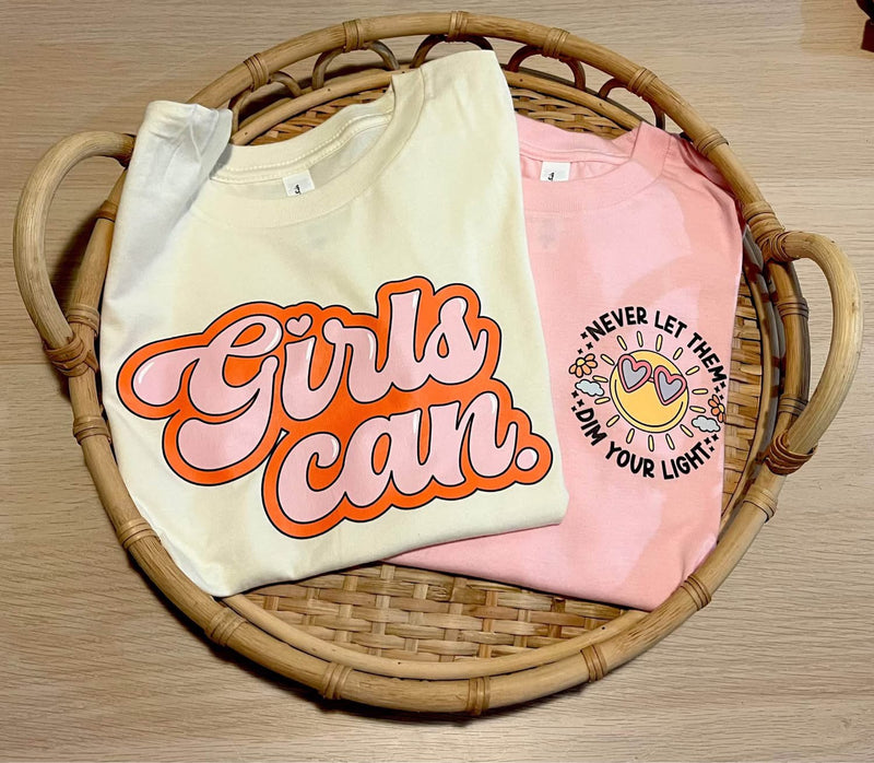Girls Can Graphic T Preorder [Adult]