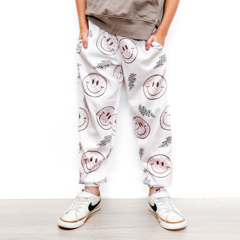 Smiley Bolt Joggers